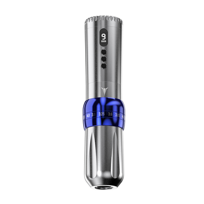 شراء P6 Pro CNC آلة الوشم اللاسلكية الدوارة قلم الوشم ضربة قابلة للتعديل 2 بطاريات التصنيع عبر الإنترنت