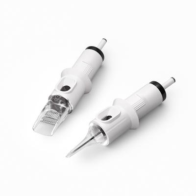 شراء QUELLE RL نظام تحديد المواقع الدقيق إبر الوشم غشاء الشعر 50mm طرازات معبأة RS RM M1 للمكياج الدائم التصنيع عبر الإنترنت