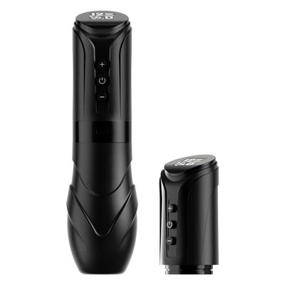 آلة الوشم اللاسلكية CNC KRONOS بطارية 1900 MAh ، شحن سريع USB-C ، 412 فولت قابل للتعديل و 7 ضربات